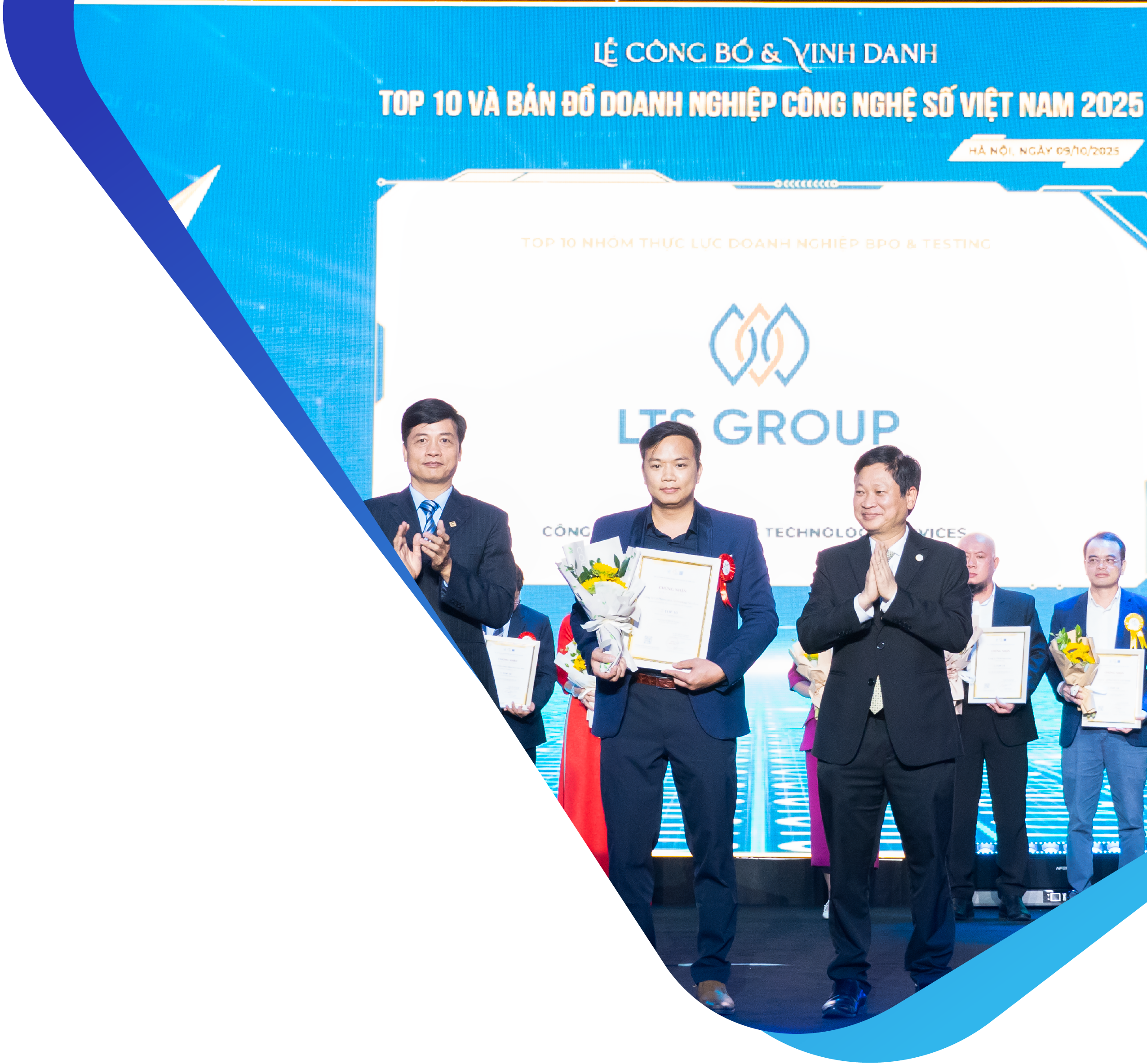 LTS Group Won Vietnam's Top 10 ICT Companies Awards for 3 Consecutive Years 2023, 2024 & 2025